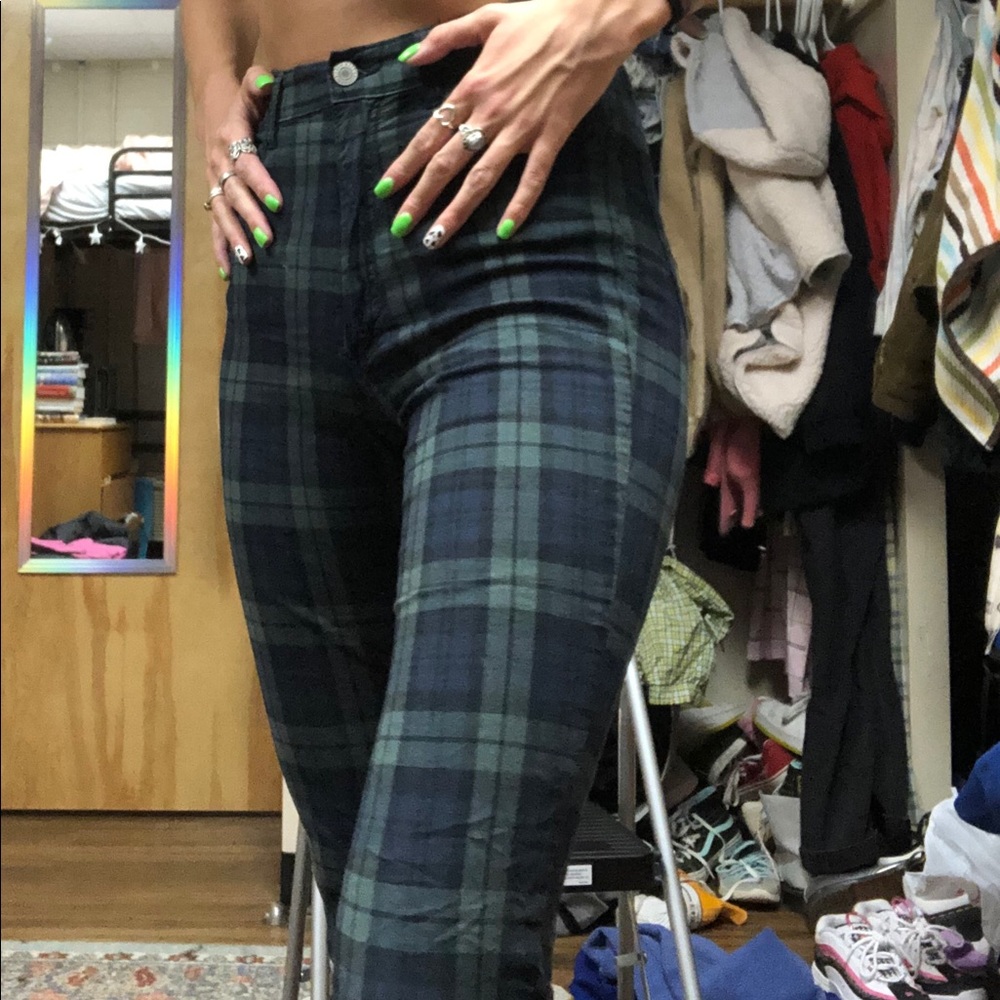 Brandy Melville plaid pants